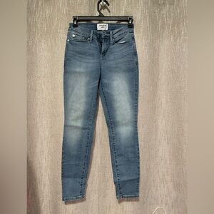 Denizen Levi's Women's Mid Rise Skinny Blue Skinny Jeans 26x28